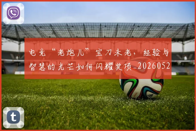 电竞“老炮儿”宝刀未老，经验与智慧的光芒如何闪耀奖项_20260526085529