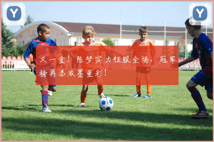 又一金!陈梦实力征服全场,冠军榜再添浓墨重彩!
