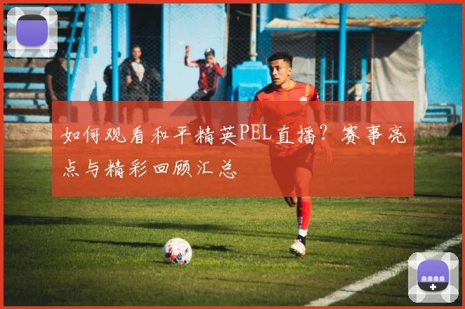如何观看和平精英PEL直播?赛事亮点与精彩回顾汇总
