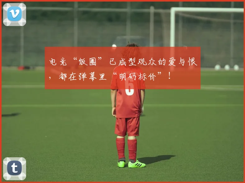 电竞“饭圈”已成型观众的爱与恨，都在弹幕里“明码标价”！