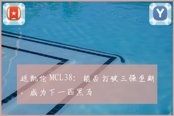 迈凯伦 MCL38:能否打破三强垄断,成为下一匹黑马